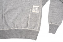 Mister Freedom “The Medalist” Crewneck Sweater - Heather Gray - Image 11