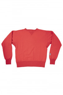 Mister Freedom “The Medalist” Crewneck Sweater - Red - Image 4