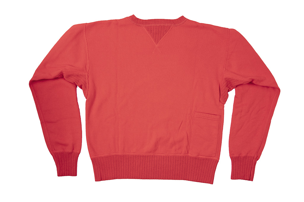 Mister Freedom “The Medalist” Crewneck Sweater - Red - Image 11