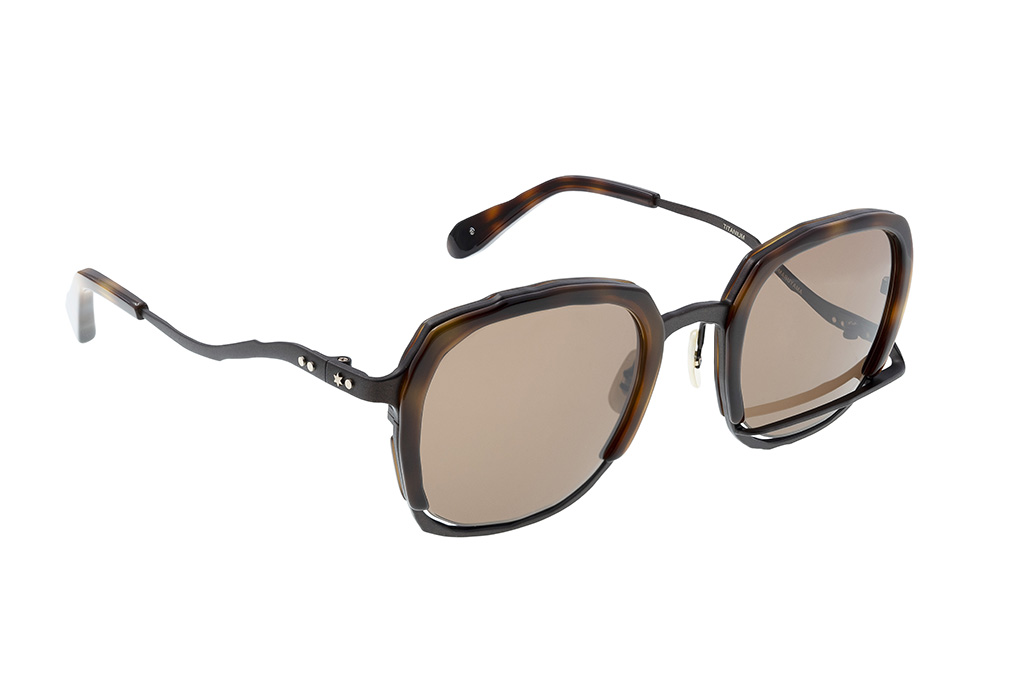 Masahiro Maruyama Titanium Sunglasses - MM-0060 / #3 Havana/Brown