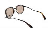 Masahiro Maruyama Titanium Sunglasses - MM-0060 / #3 Havana/Brown - Image 5