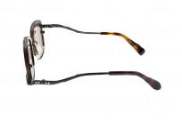 Masahiro Maruyama Titanium Sunglasses - MM-0060 / #3 Havana/Brown - Image 7