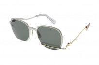 Masahiro Maruyama Titanium Sunglasses - MM-0059 / #1 Silver/Gold - Image 1