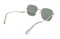 Masahiro Maruyama Titanium Sunglasses - MM-0059 / #1 Silver/Gold - Image 7