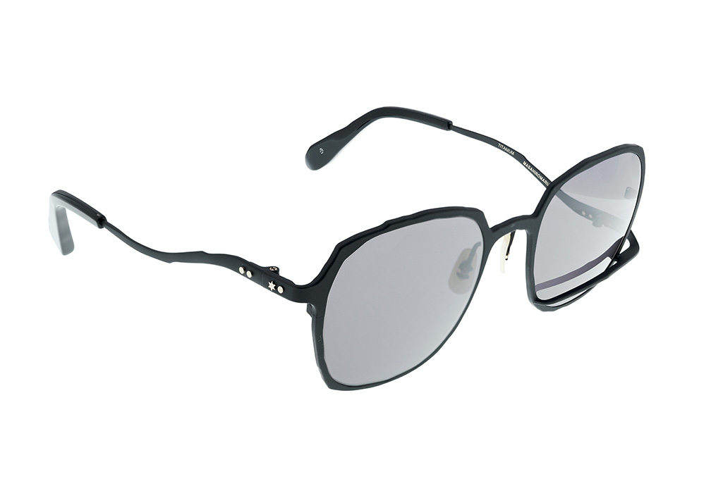 Masahiro Maruyama Titanium Sunglasses - MM-0059 / #2 Black
