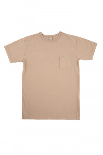 3sixteen Garment Dyed Pocket T-Shirt - Sand - Image 0