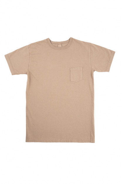 3sixteen Garment Dyed Pocket T-Shirt - Sand