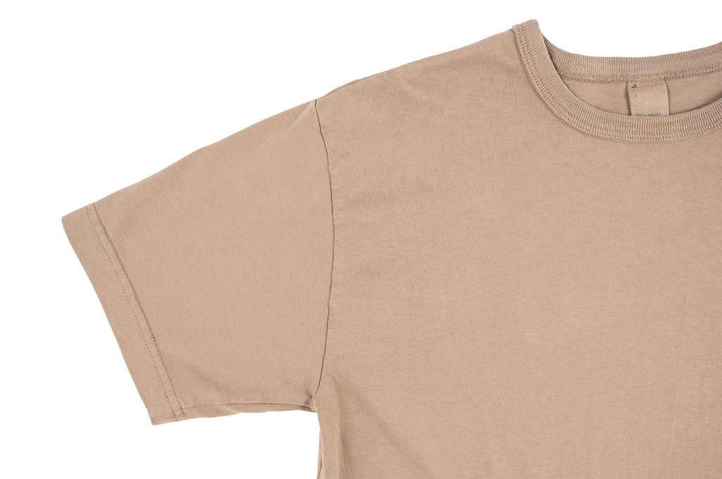 3sixteen Garment Dyed Pocket T-Shirt - Sand - Image 4