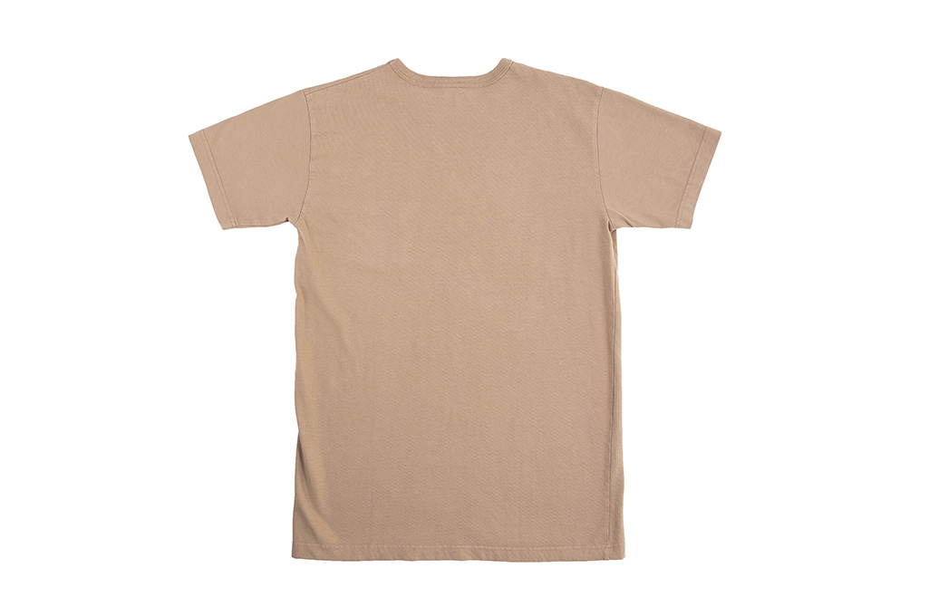 3sixteen Garment Dyed Pocket T-Shirt - Sand - Image 5