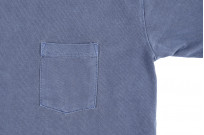 3sixteen Garment Dyed Pocket T-Shirt - French Blue - Image 3