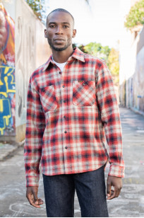 Iron Heart Ultra-Heavy Flannel - Classic Red Check Workshirt - Image 0
