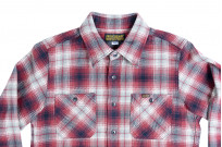 Iron Heart Ultra-Heavy Flannel - Classic Red Check Workshirt - Image 6