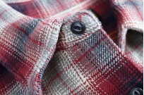 Iron Heart Ultra-Heavy Flannel - Classic Red Check Workshirt - Image 8