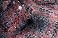 Iron Heart Ultra-Heavy Flannel - Ombre Check 304 Red - Image 7