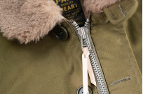 Iron Heart Alpaca-Lined N-1 Deck Jacket - Olive - Image 10