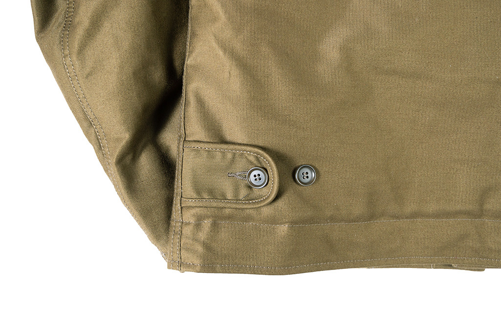 Iron Heart Alpaca-Lined N-1 Deck Jacket - Olive - Image 17