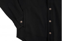 Iron Heart Melton Wool CPO Shirt - 306 Black - Image 10
