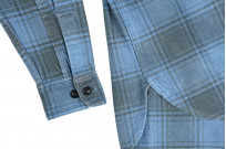 Studio D'Artisan Heavy Winter Flannel - Indigo-Dyed Check - Image 10