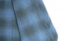 Studio D'Artisan Heavy Winter Flannel - Indigo-Dyed Check - Image 13