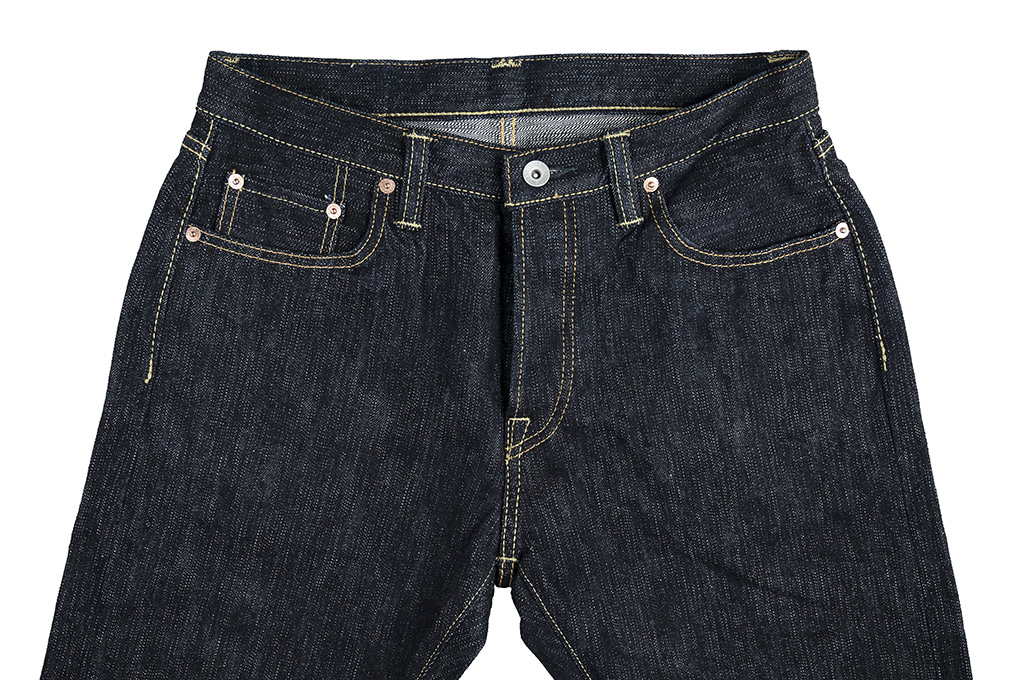 Iron Heart Slubby Selvedge Jeans - 634s-SLB Straight Leg - Image 7