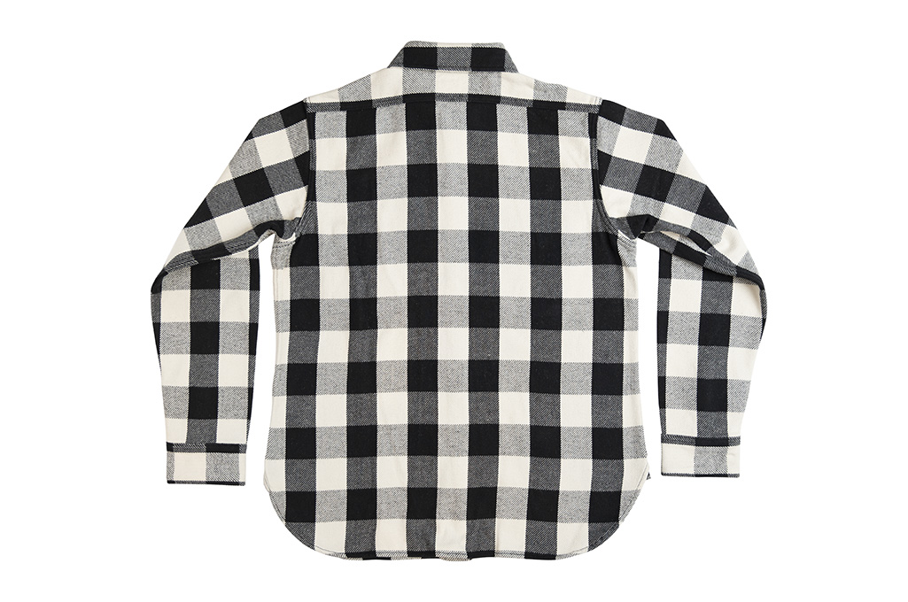 Warehouse “5-Hydroxy-Tryptamine” Winter Flannel - Off-White (the color) - Image 14
