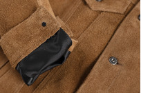 3sixteen x Schott Type 3s Jacket - Copper Roughout Cowhide - Image 5
