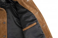 3sixteen x Schott Type 3s Jacket - Copper Roughout Cowhide - Image 8