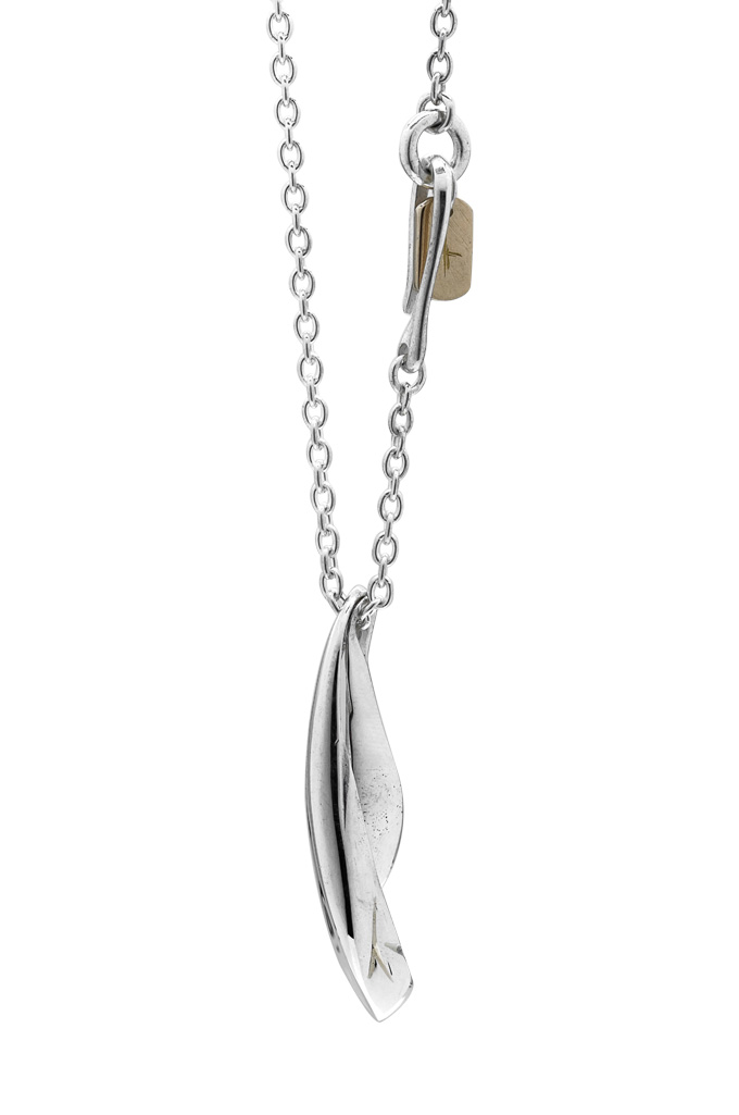 Kei Shigenaga Sterling Silver & 18k Gold Necklace & Pendants- Ryu - Image 1