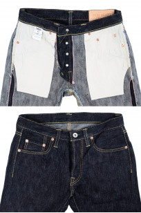 Iron Heart Slubby Selvedge Jeans - 777s-SLB Slim Tapered - Image 6