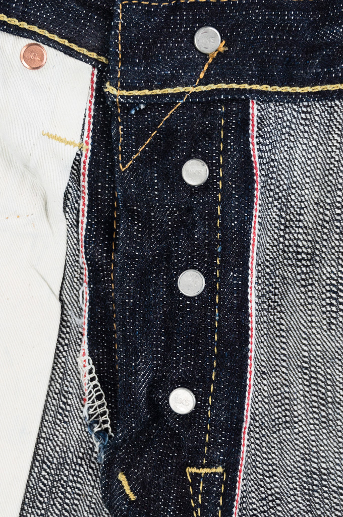 Iron Heart Slubby Selvedge Jeans - 777s-SLB Slim Tapered - Image 15