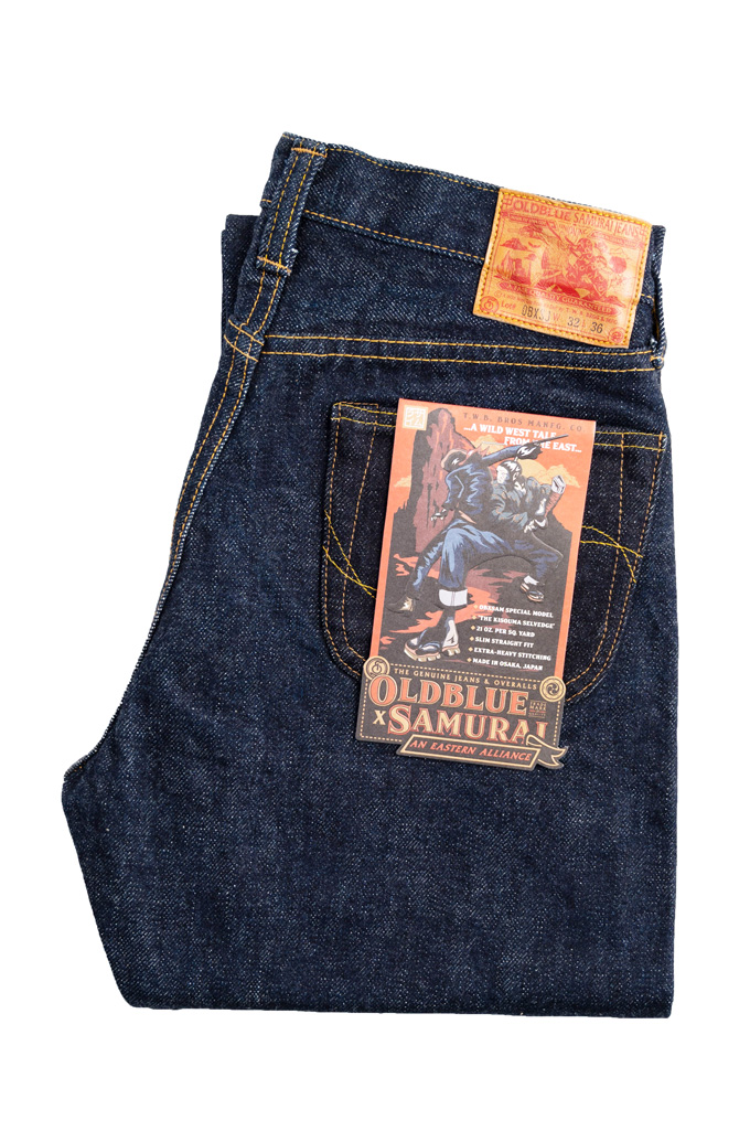Samurai x Old Blue Limited Edition 21oz Denim Jeans - Image 4