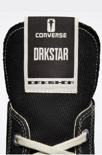 Rick Owens x Converse DRKSTAR HI - BLACK - Image 7