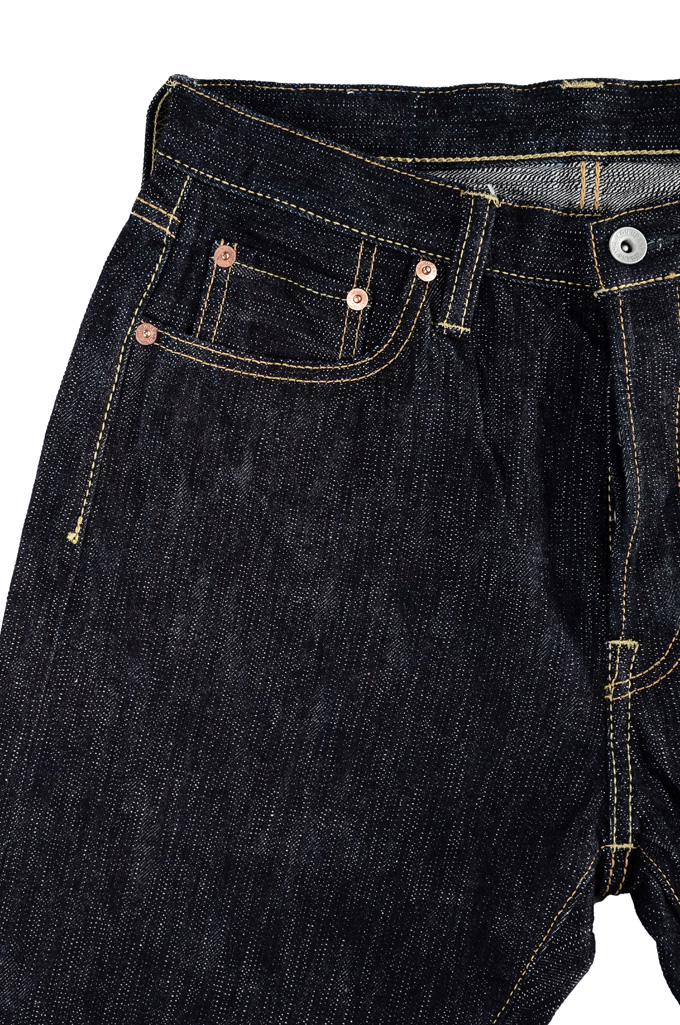 Iron Heart Slubby Selvedge Jeans - 888s-SLB High Rise Straight Tapered - Image 8