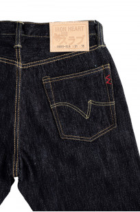 Iron Heart Slubby Selvedge Jeans - 888s-SLB High Rise Straight Tapered - Image 12