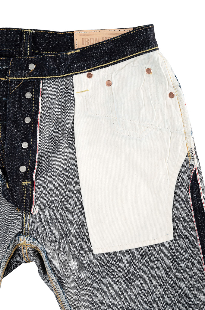 Iron Heart Slubby Selvedge Jeans - 888s-SLB High Rise Straight Tapered