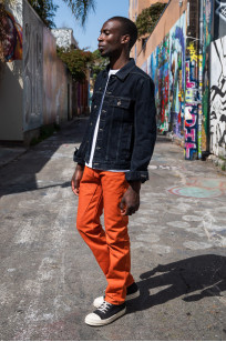 Rick Owens DRKSHDW Detroit Jeans - Made In Japan 14oz Orange-ish Denim - Image 5