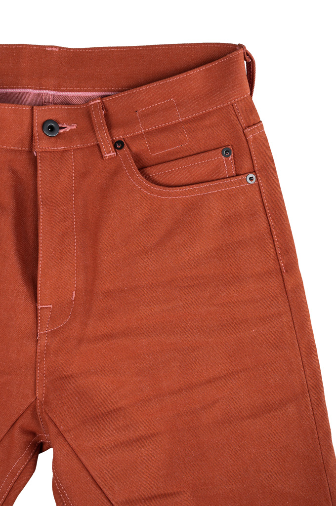 Rick Owens DRKSHDW Detroit Jeans - Made In Japan 14oz Orange-ish Denim - Image 9