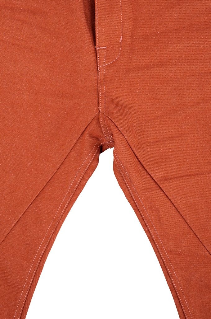 Rick Owens DRKSHDW Detroit Jeans - Made In Japan 14oz Orange-ish Denim