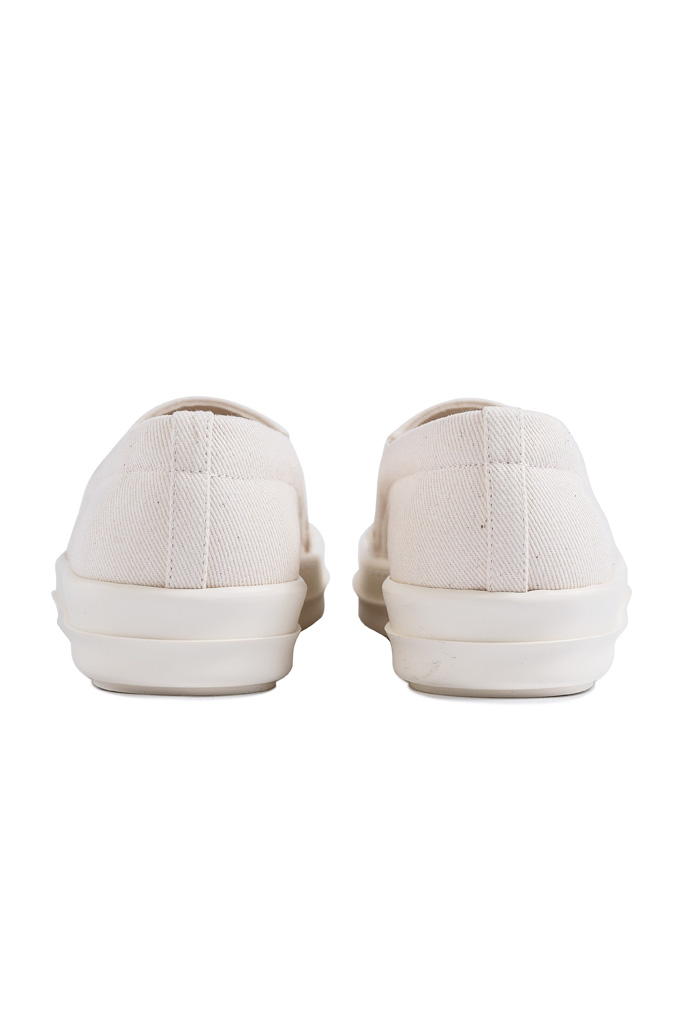 Rick Owens DRKSHDW Natural/Milk Slip-On Sneakers - Natural Denim