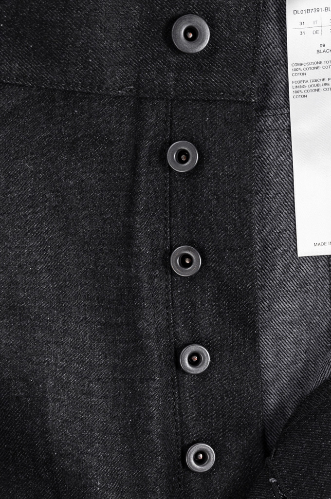 Rick Owens DRKSHDW Pods Cargo Shorts - Made In Japan Black/Gray Denim