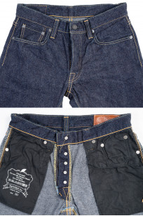 Pure Blue Japan BRK-013-ID Jeans - 13.5oz Broken Twill Denim Slim Tapered - Image 7