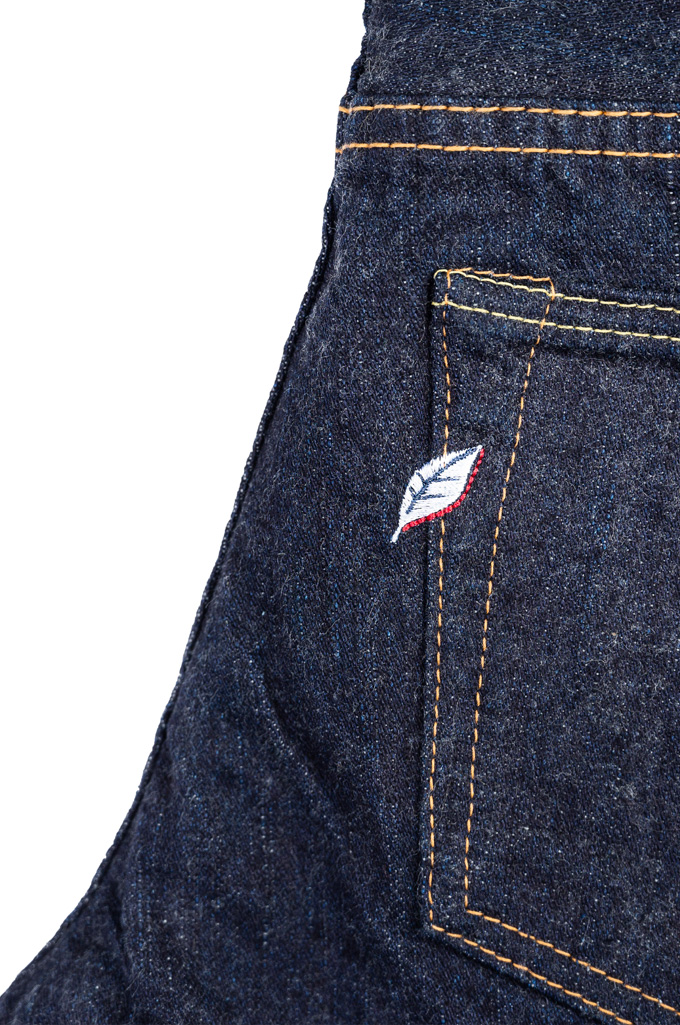 Pure Blue Japan BRK-013-ID Jeans - 13.5oz Broken Twill Denim Slim Tapered - Image 8