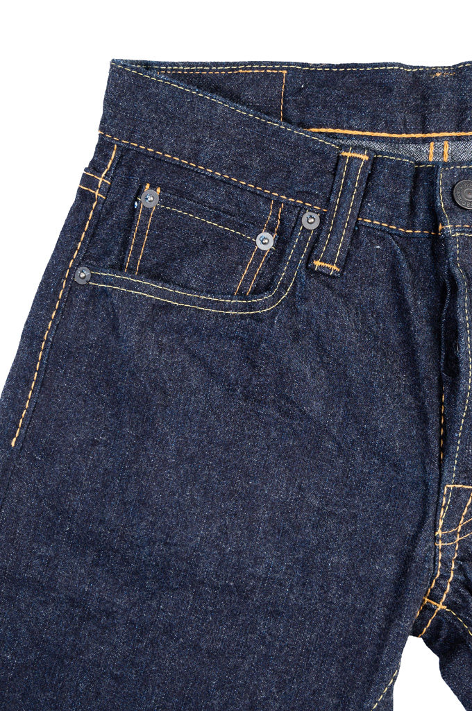 Pure Blue Japan BRK-013-ID Jeans - 13.5oz Broken Twill Denim Slim Tapered - Image 9