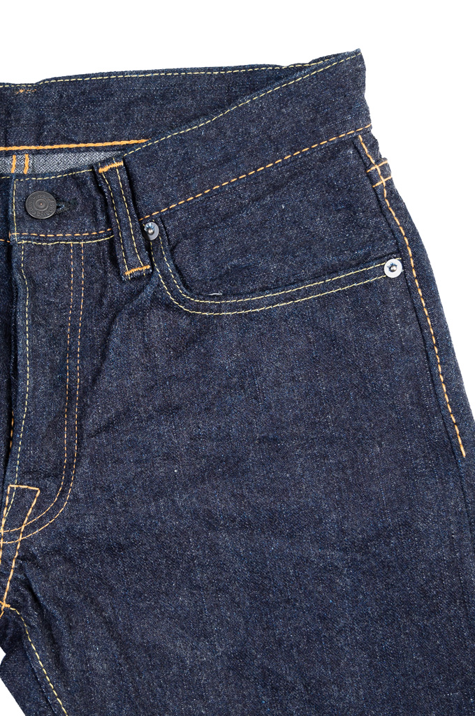 Pure Blue Japan BRK-013-ID Jeans - 13.5oz Broken Twill Denim Slim Tapered - Image 10