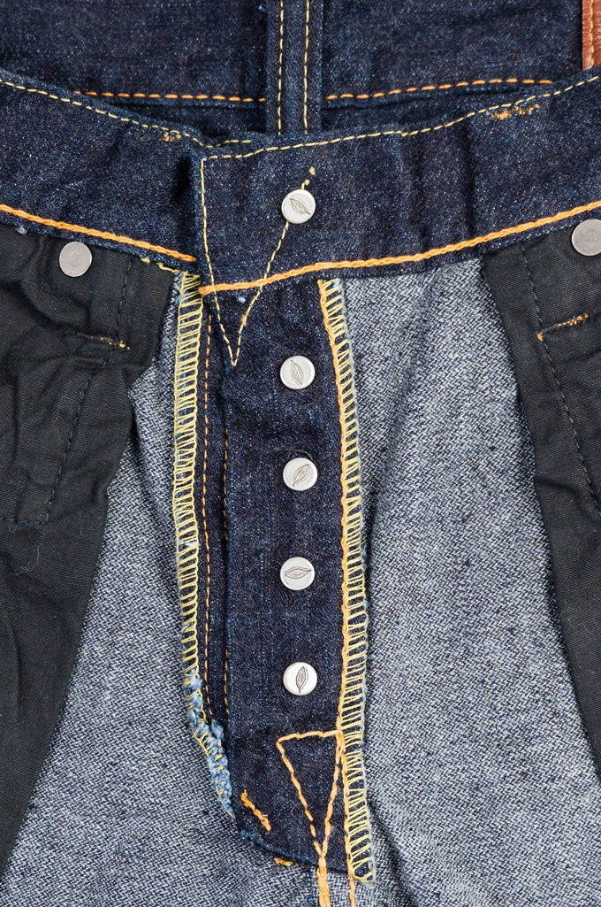 Pure Blue Japan BRK-013-ID Jeans - 13.5oz Broken Twill Denim Slim Tapered - Image 16