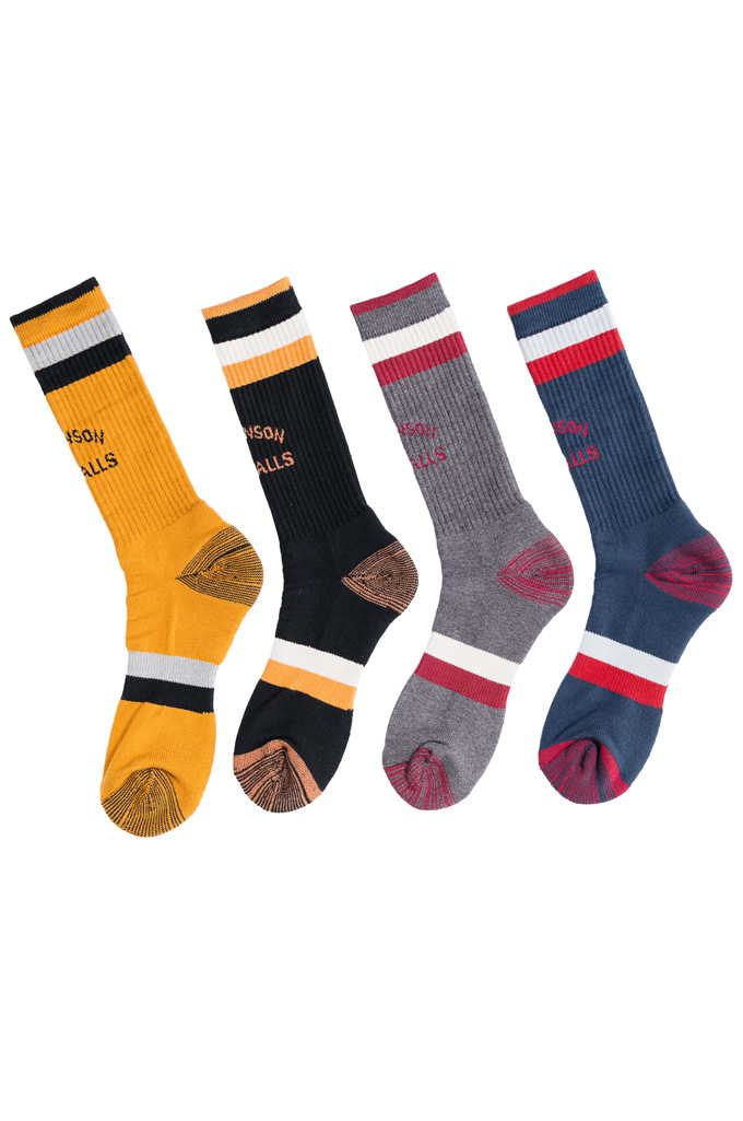 Stevenson Branded Solid Socks - Image 1