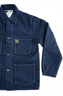 Stevenson Prairie Chore Jacket - Solid Indigo Denim - Image 11