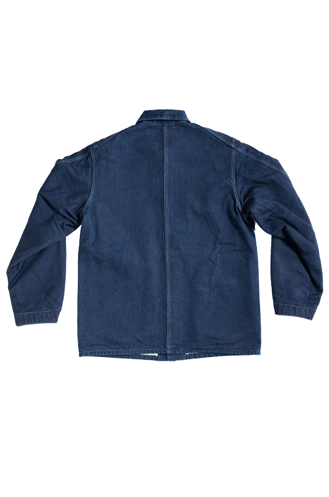 Stevenson Prairie Chore Jacket - Solid Indigo Denim - Image 22