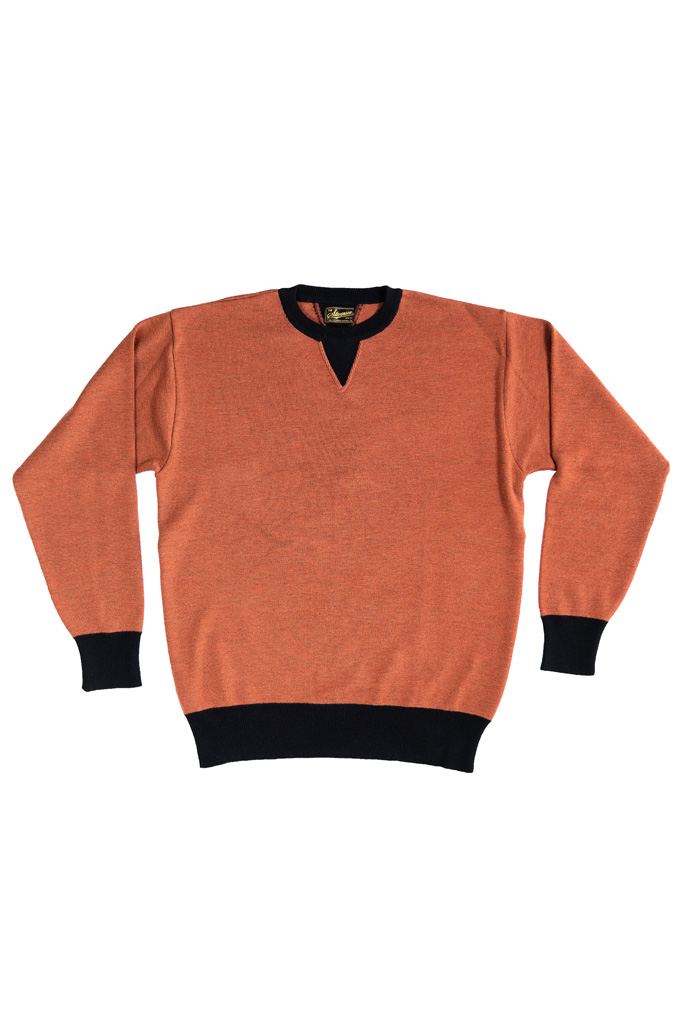Stevenson V-Gusset Wool Knit Sweatshirt - Image 5