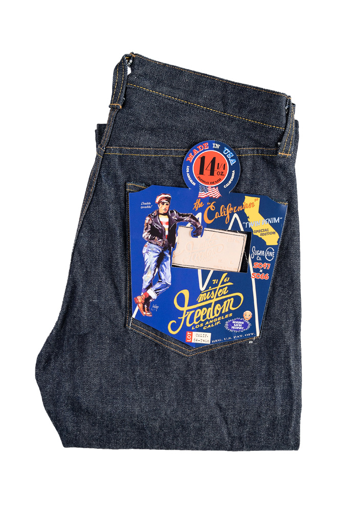 Mister Freedom Californian Lot 64 Jeans - 47/66 Twin Denim - Image 5
